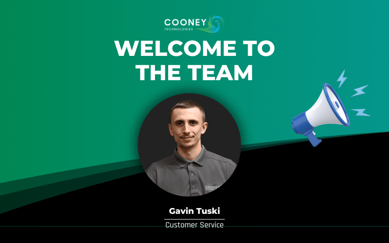 Cooney Technologies Welcomes New Inside Sales Representative, Gavin Tuski