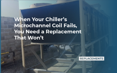 Microchannel chiller coil failure and replacement guide – Cooney Technologies
