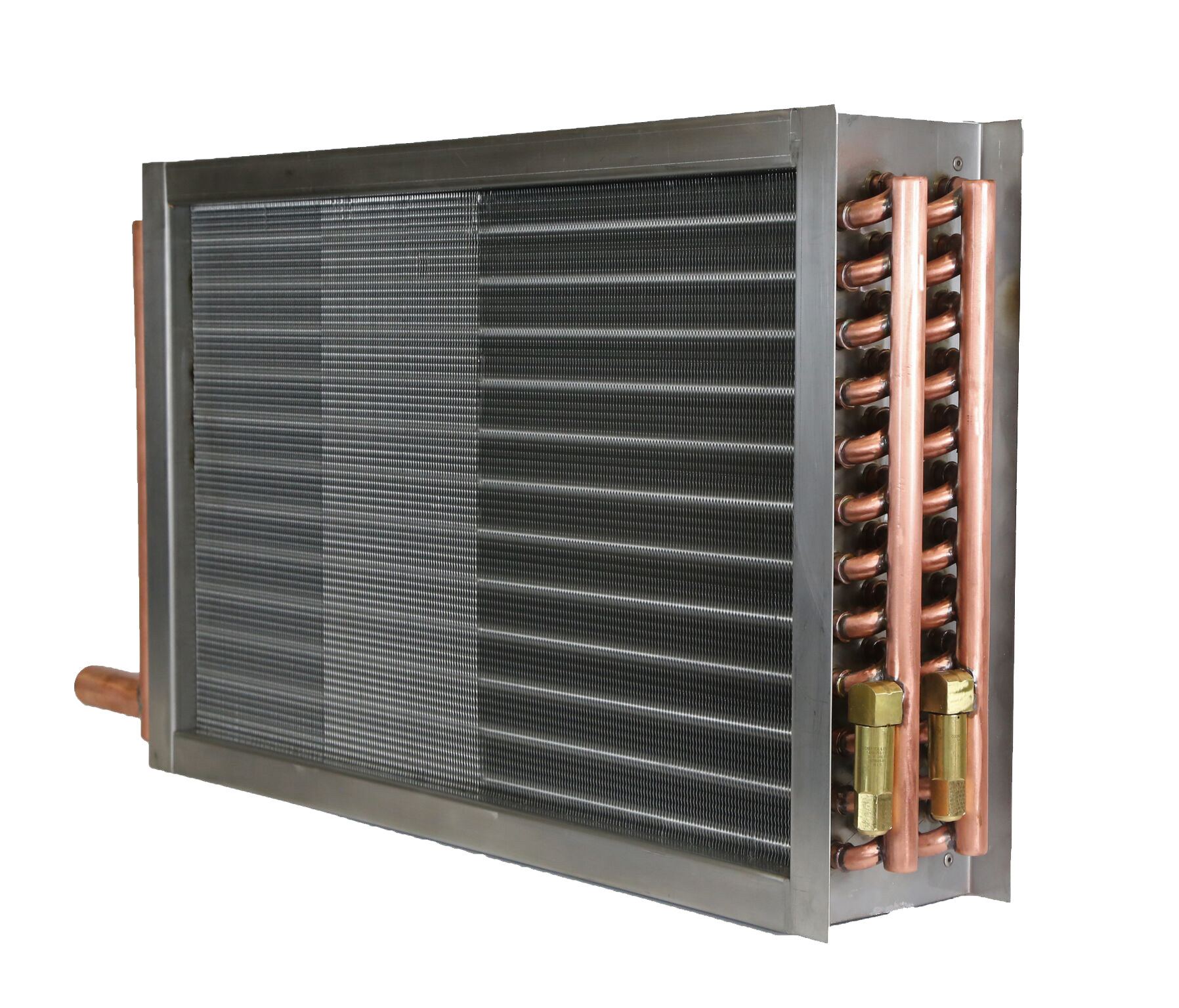 FB COIL PNG Chilled water coil with Freeze Block freeze protection option