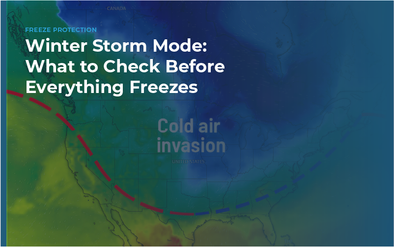 Winter Storm HVAC Coil Freeze
